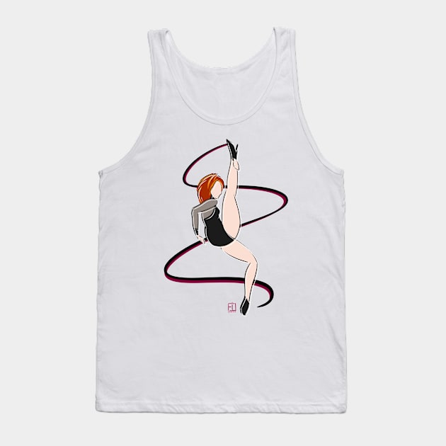 Ballerina Tank Top by fsketchr